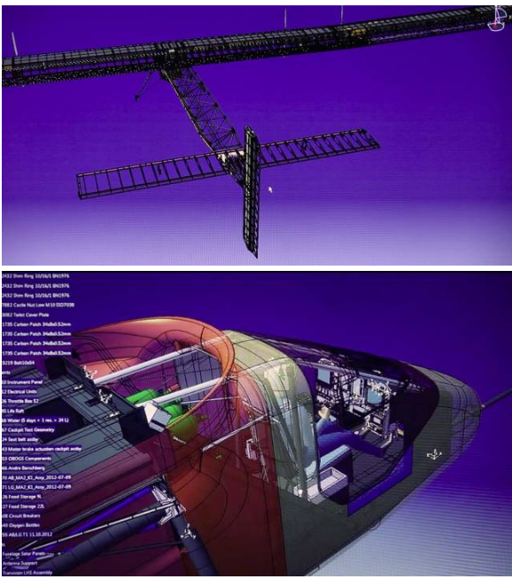 环球飞行太阳能飞机solar impulse是如何通过3dexperience平台设计