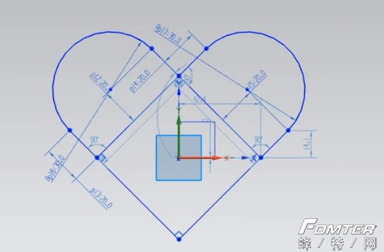 ug nx教程之如何画一个爱心