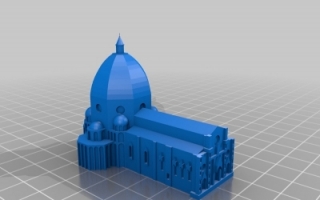 佛罗伦萨大教堂-打印模型下载