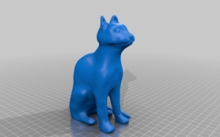 猫 3d stl下载