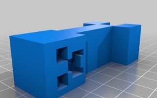 小人与爬行虎我的世界 3d模型stl下载