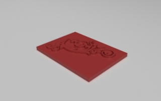 ParametricprintingplategeneratorforOpenSCAD 3d stl下载