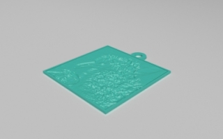 LaysanalbatrossbabyLithopaneimage 3d模型下载