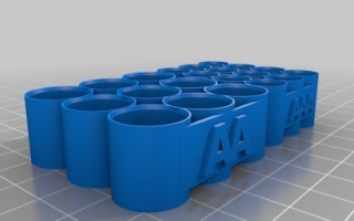 AAampAAABatteryHolder 3d模型下载