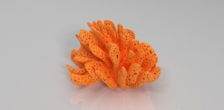珊瑚灯罩 3d模型下载
